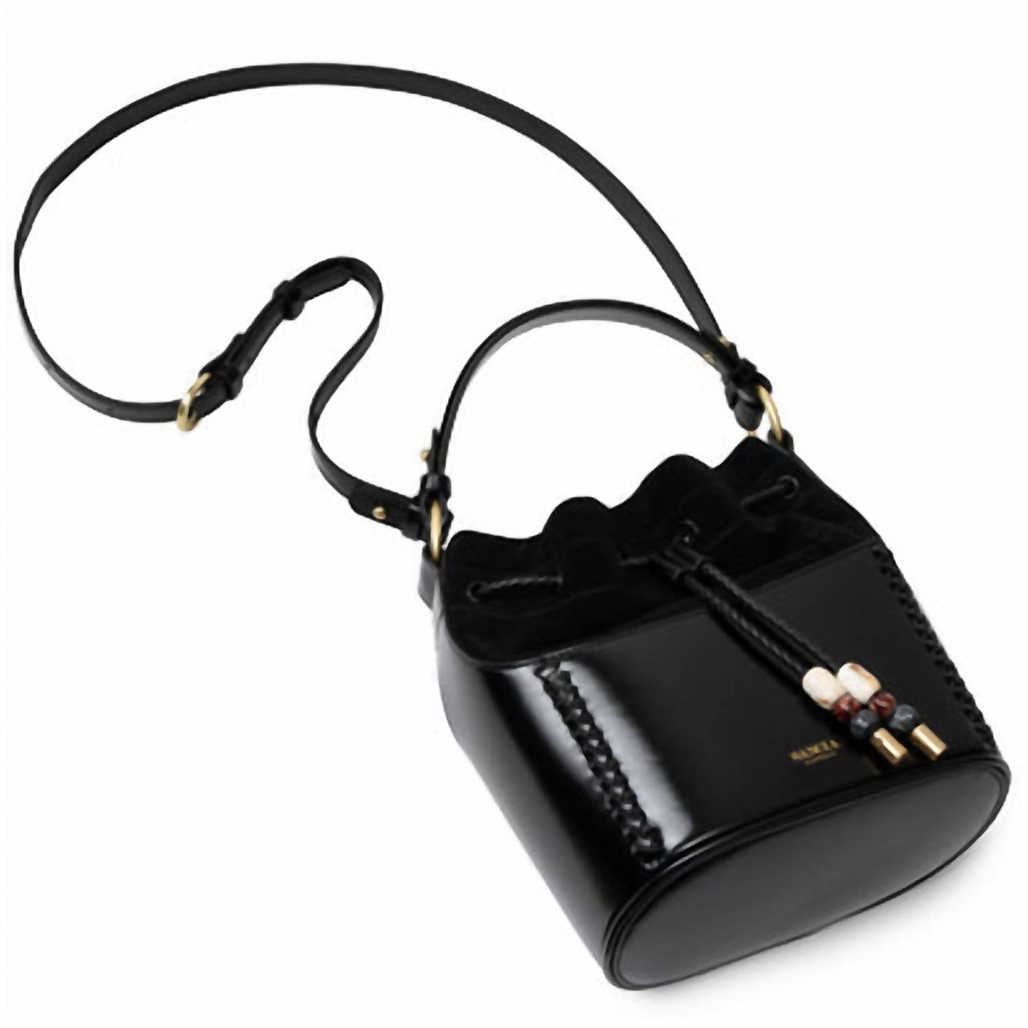 Sancia Women's Zilona Leather Handbag in black - women's bag - alternate view