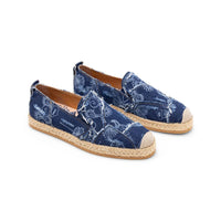 Hogan - Women's Denim Floral Print Espadrilles