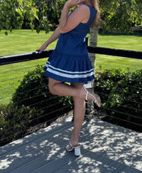 Mint - Flared Hem Mini Dress