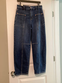 sneak peek Women's Winnie Barrel Leg Jeans in dark wash - women's jeans