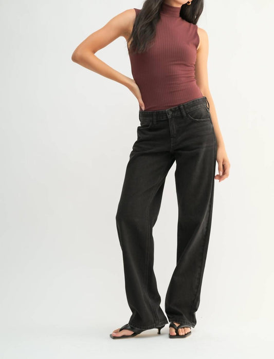 Just Black Denim - Women's Morgan Low Rise Straight Leg Jeans