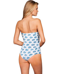 Stone Fox Swim - Chai Tie Front One Piece Swimsuit