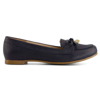 Andrea - Women's Classic Flats With Bow