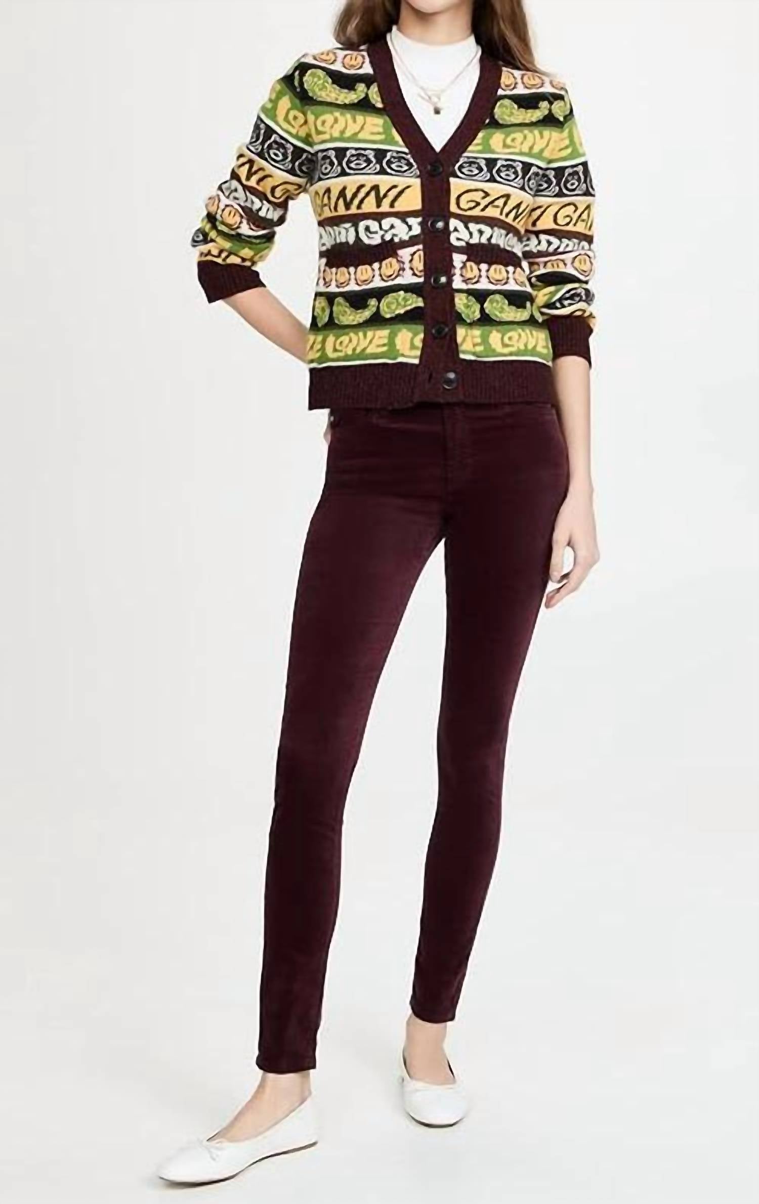 Ag Jeans - Farrah High Rise Skinny Jeans