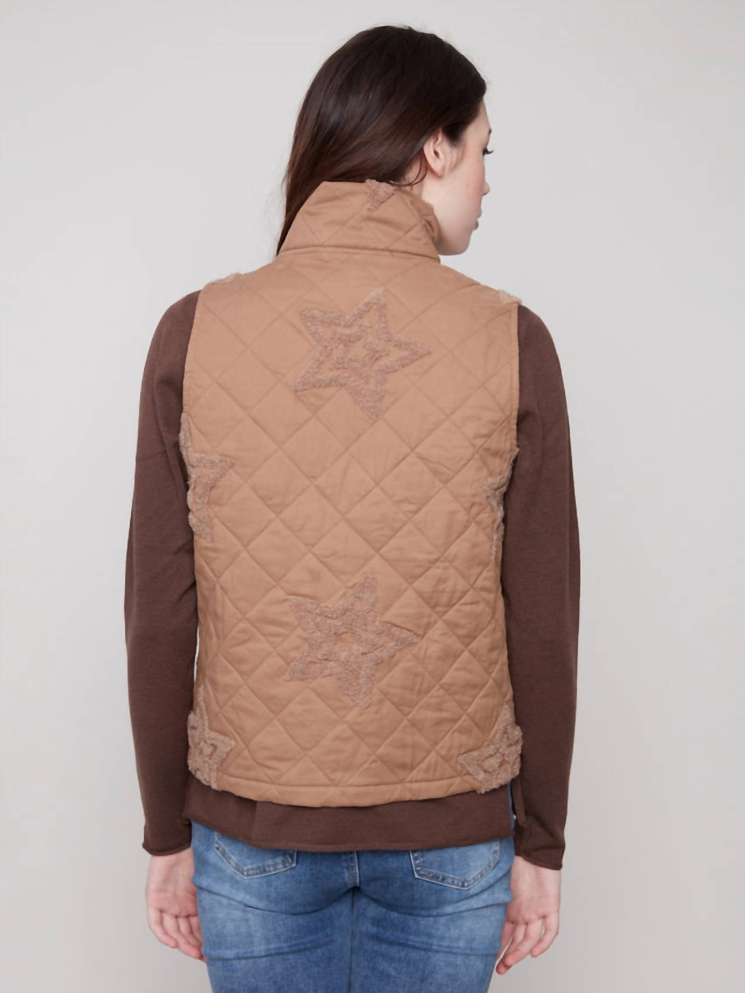 Charlie B - Short Quilted Vest