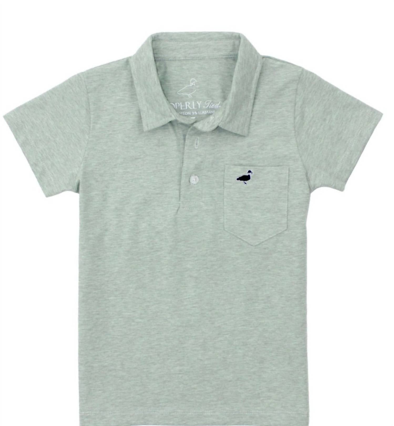 Properly Tied - Boy's Harrison Pocket Polo