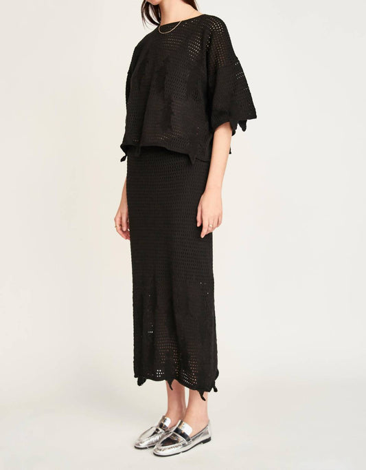 Mirth - Lokaro Pointelle Skirt