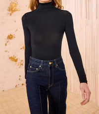 Ulla Johnson - Aurelia Jersey Long Sleeve Turtleneck Sweater