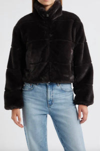 Save The Duck - Yuki Fur Cropped Jacket