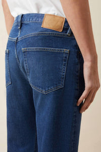 Jeanerica - Mid Rise Tapered Denim Jeans