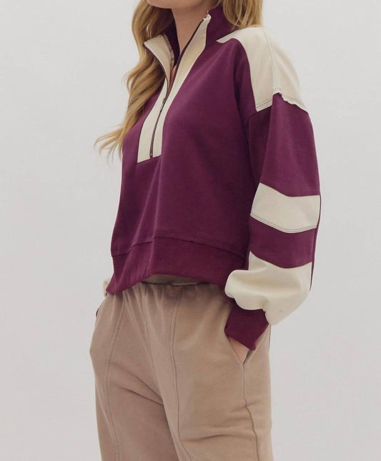 Entro - Half Zip Sweater