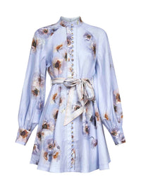 Zimmermann - Hypnotic Buttoned Mini Dress