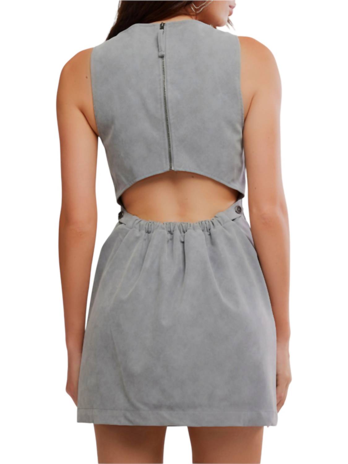 Free People - Atlas Suede Mini Dress