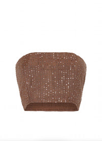 Pitusa - Sequin Bandeau Top