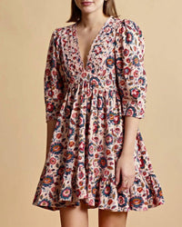 Bytimo - Baby Cord V-neck Dress