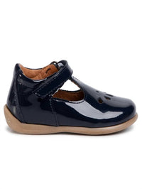 Froddo Girls G2140043-3 Ankle Boots in blue patent - kids' boots