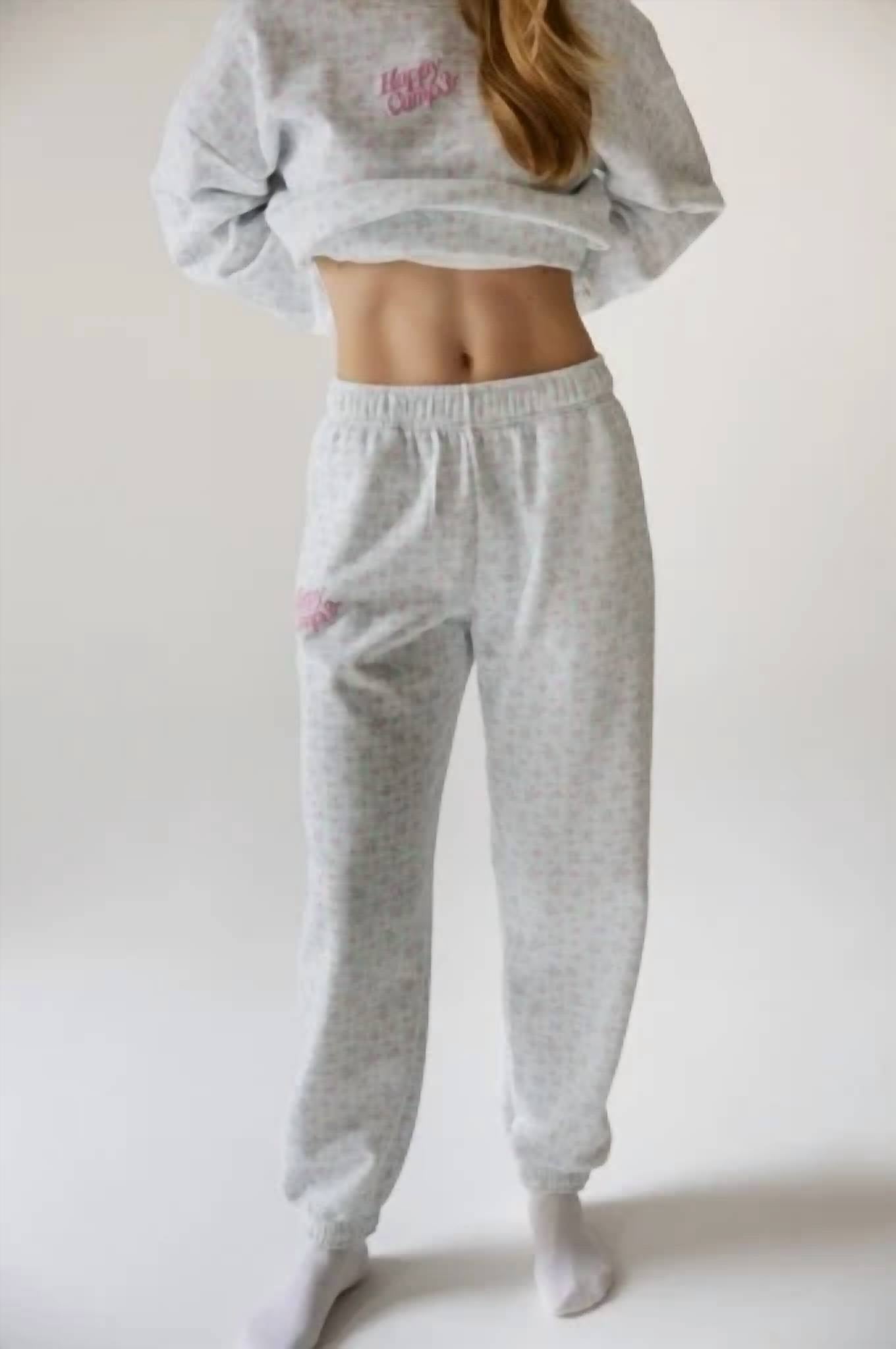 The Happy Camp3R - Bluebell Picnic Joggers