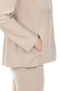 Joseph Ribkoff - Notch Collar Long Sleeve Blazer