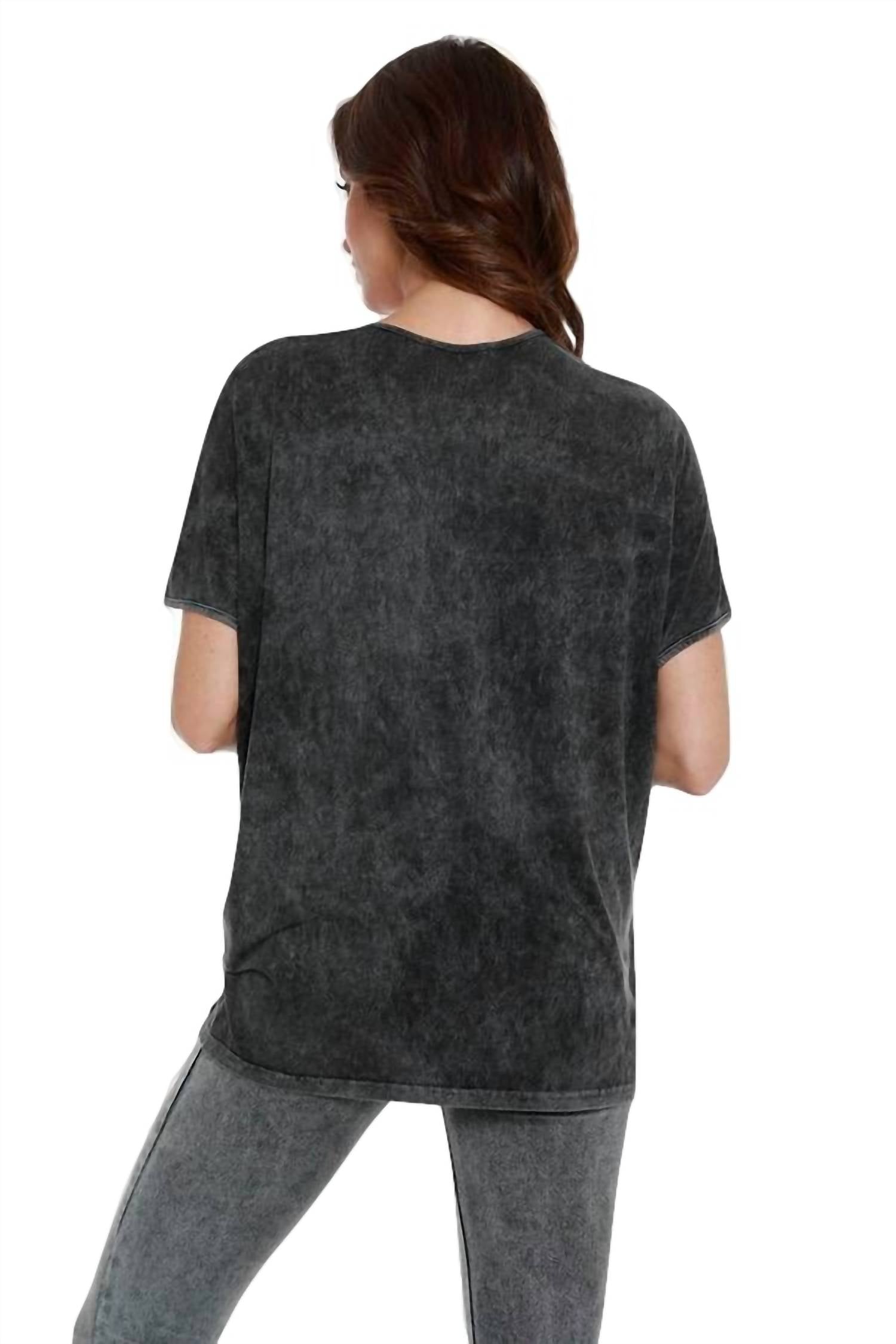 Braided Short Sleeve Tunic