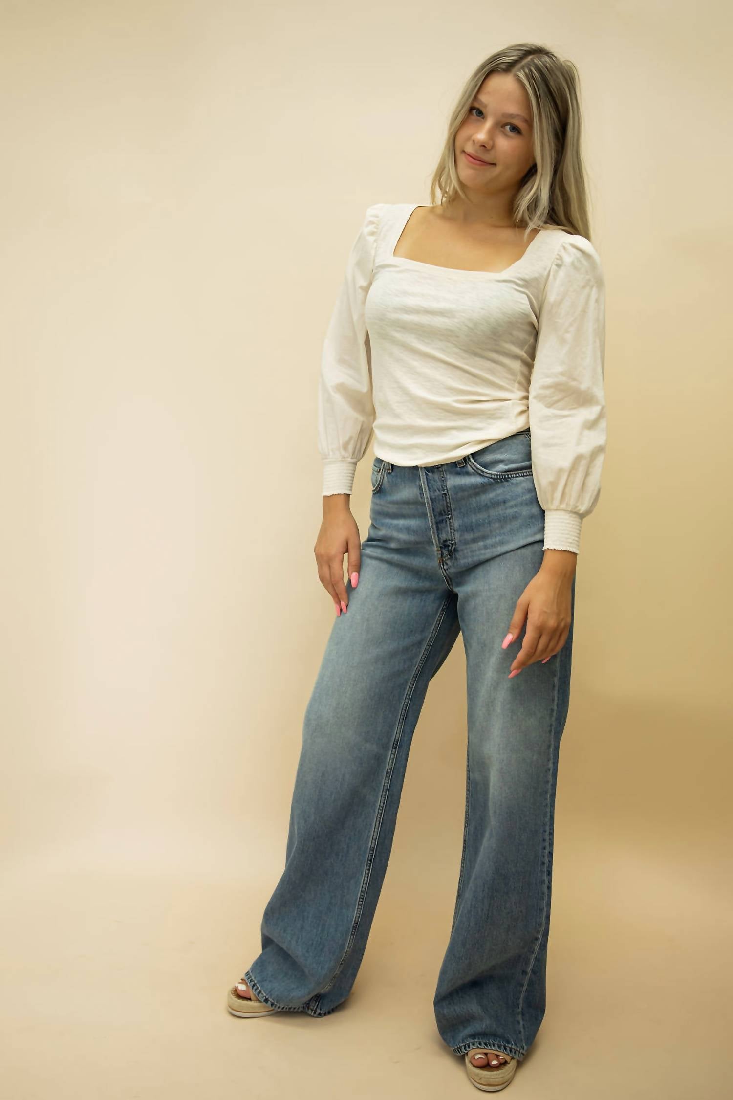 Nation Ltd - Laura Long Sleeve Top