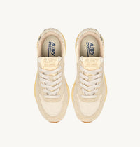 Autry - Women's Reelwind Low Nylon & Suede Sneakers