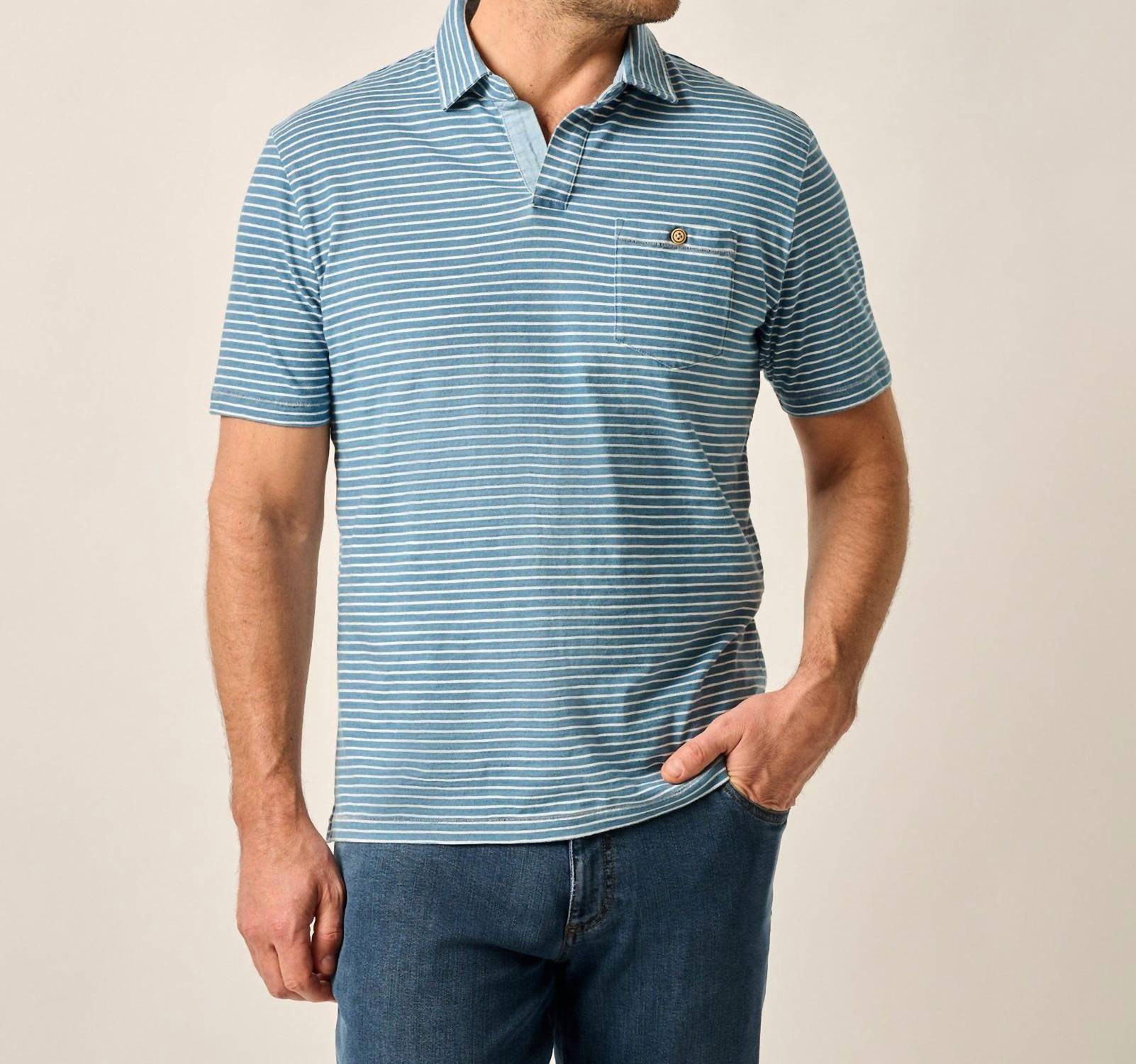Johnnie-O - Johnny Collar Cotton Polo Brandt