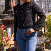 Choklate Paris - Short Tweed & Gold Blazer