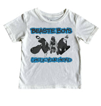 ROWDY SPROUT Kid's Beastie Boys Check Your Head Short Sleeve Tee in blue - kids' t-shirt - alternate view