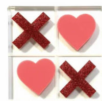 Hipchik - Acrylic Tic Tac Toe Heart Game