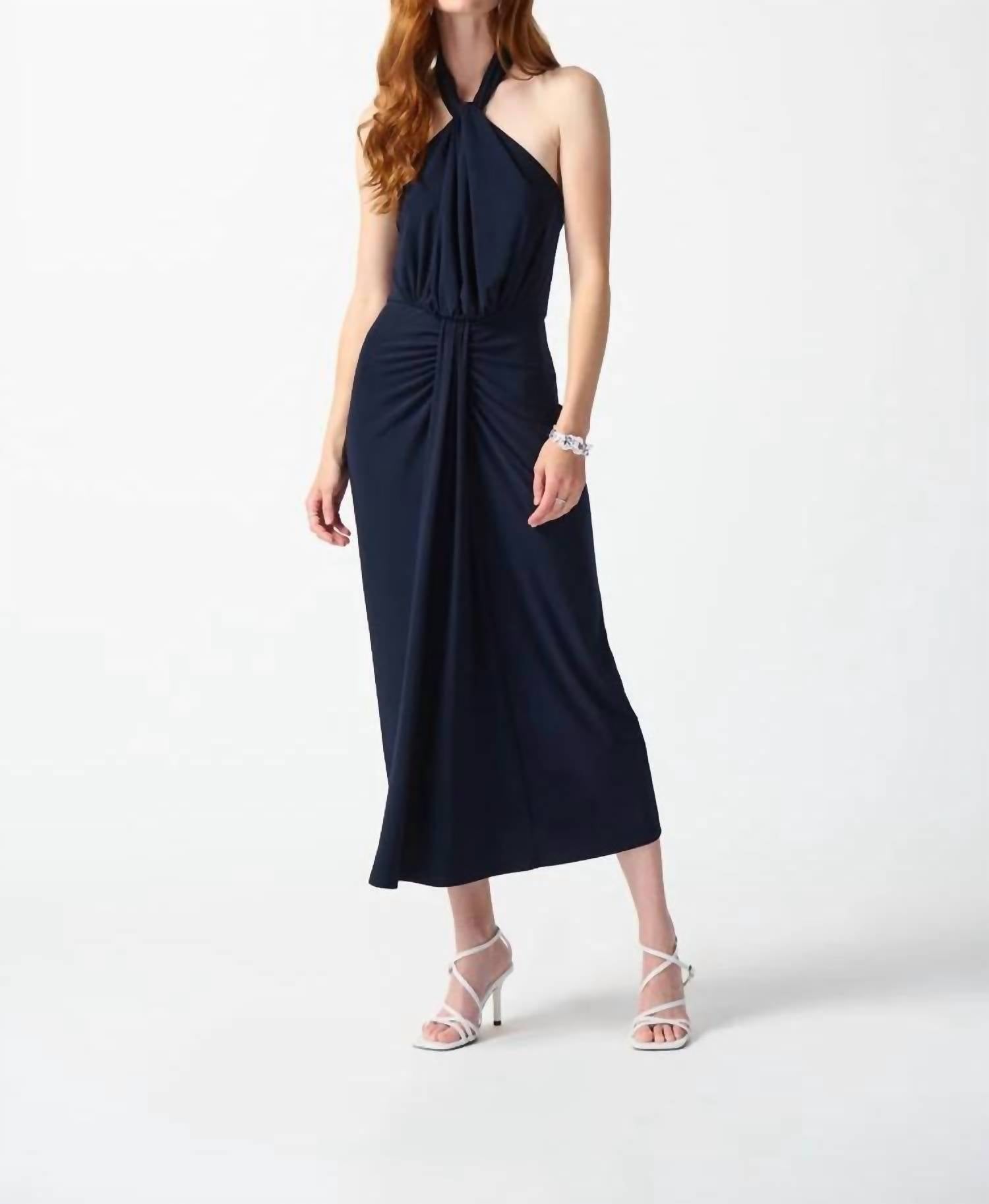 Joseph Ribkoff - Silky Knit Halter Dress