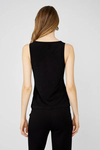 Frank Lyman - Gold Embellished Scoop Neck Top