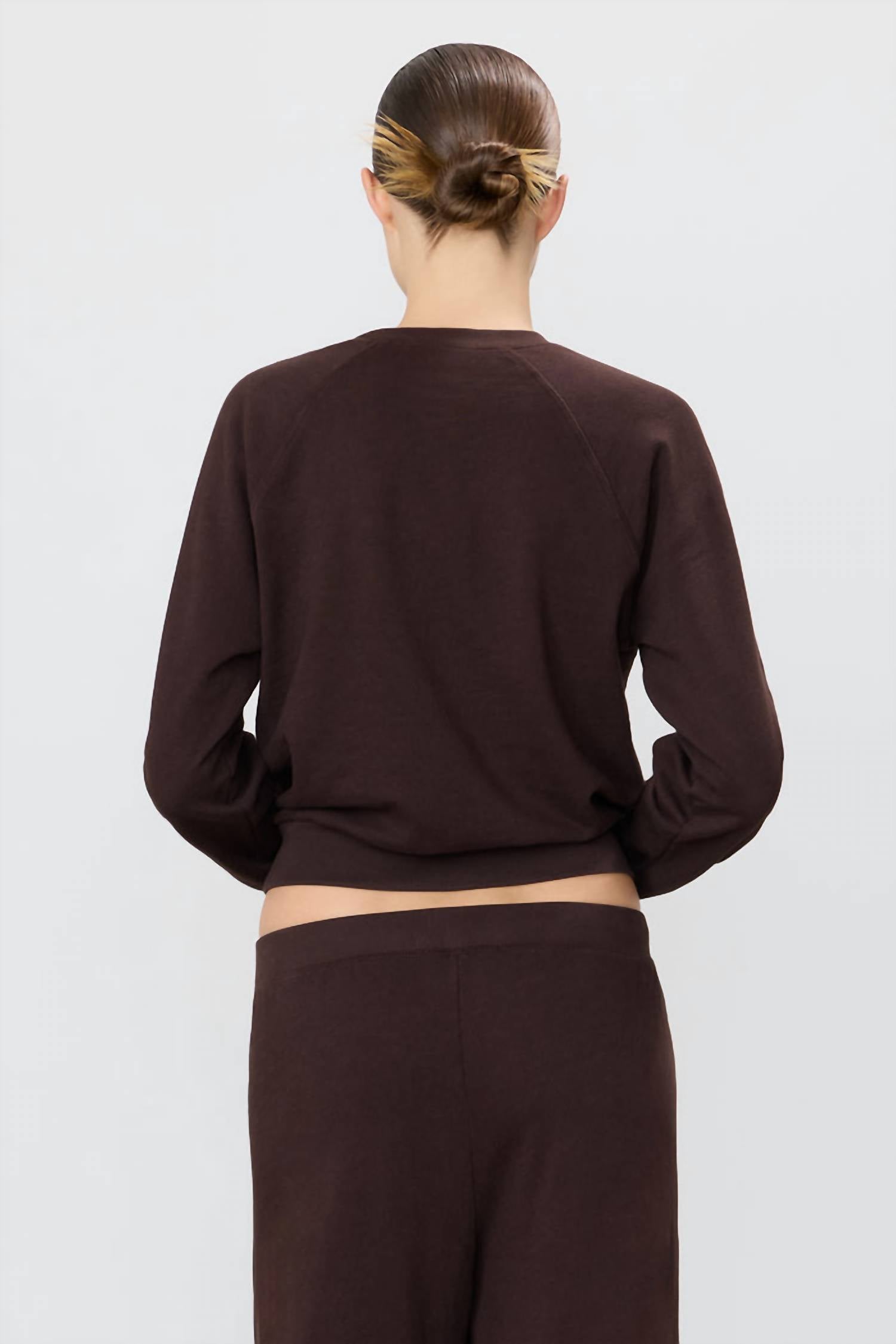 Eterne - Shrunken Raglan Sweatshirt