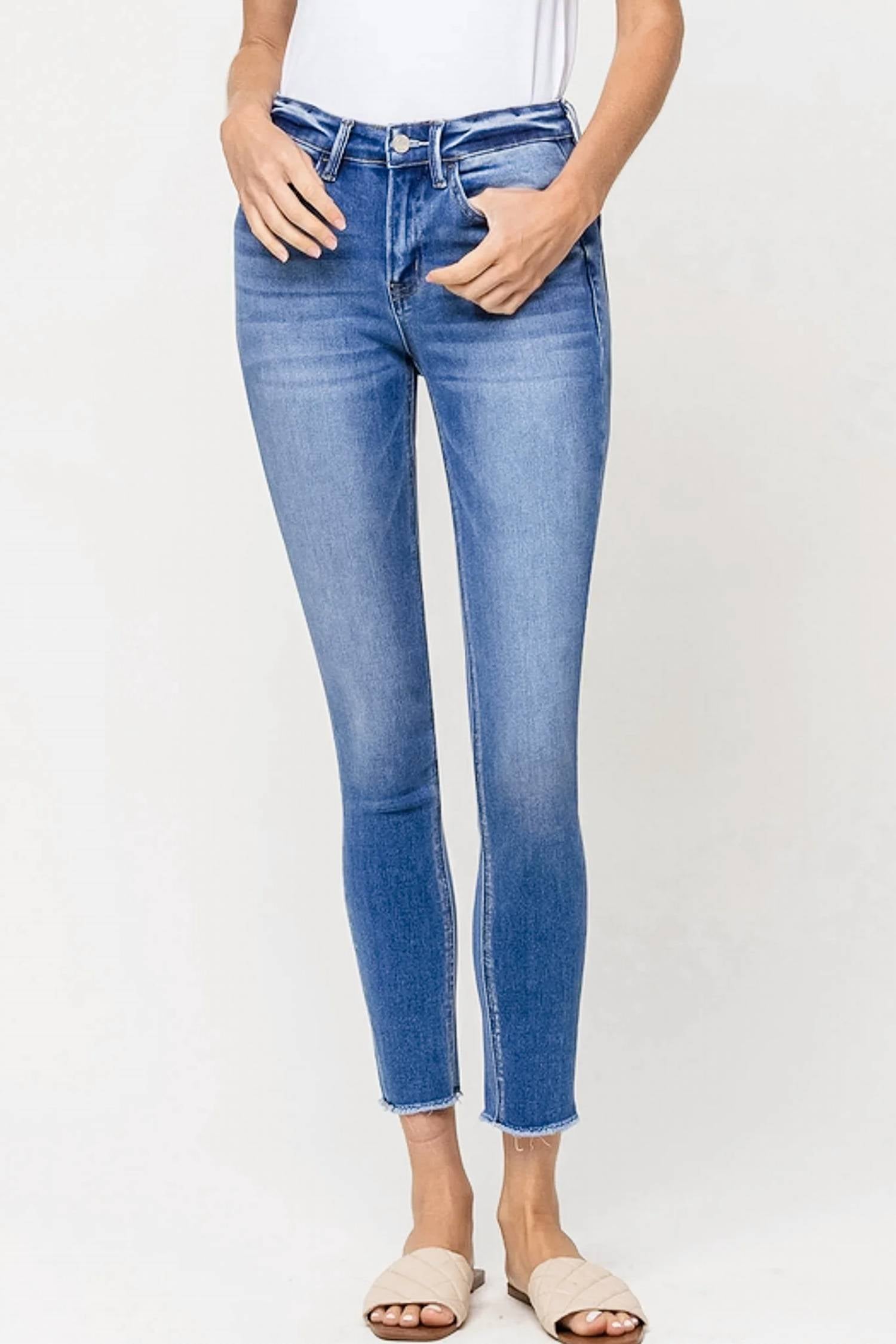 Vervet By Flying Monkey - Amber Mid-rise Skinny Jeans