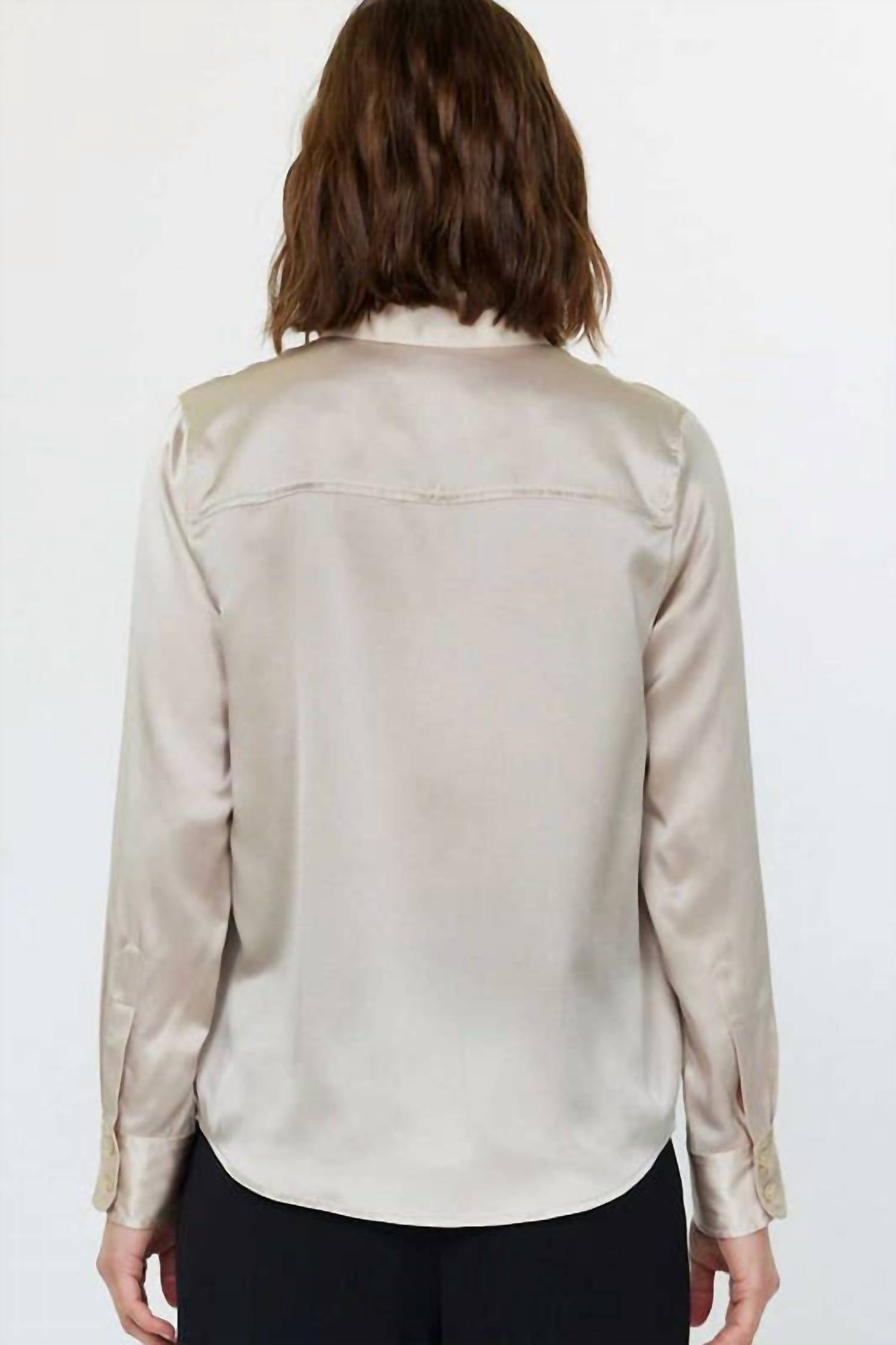 Current Air - Button Down Long Sleeve Blouse