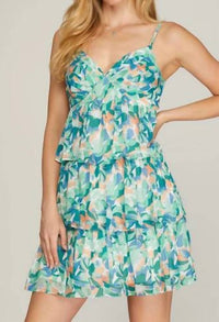 She + Sky - Zara Sleeveless Floral Dress