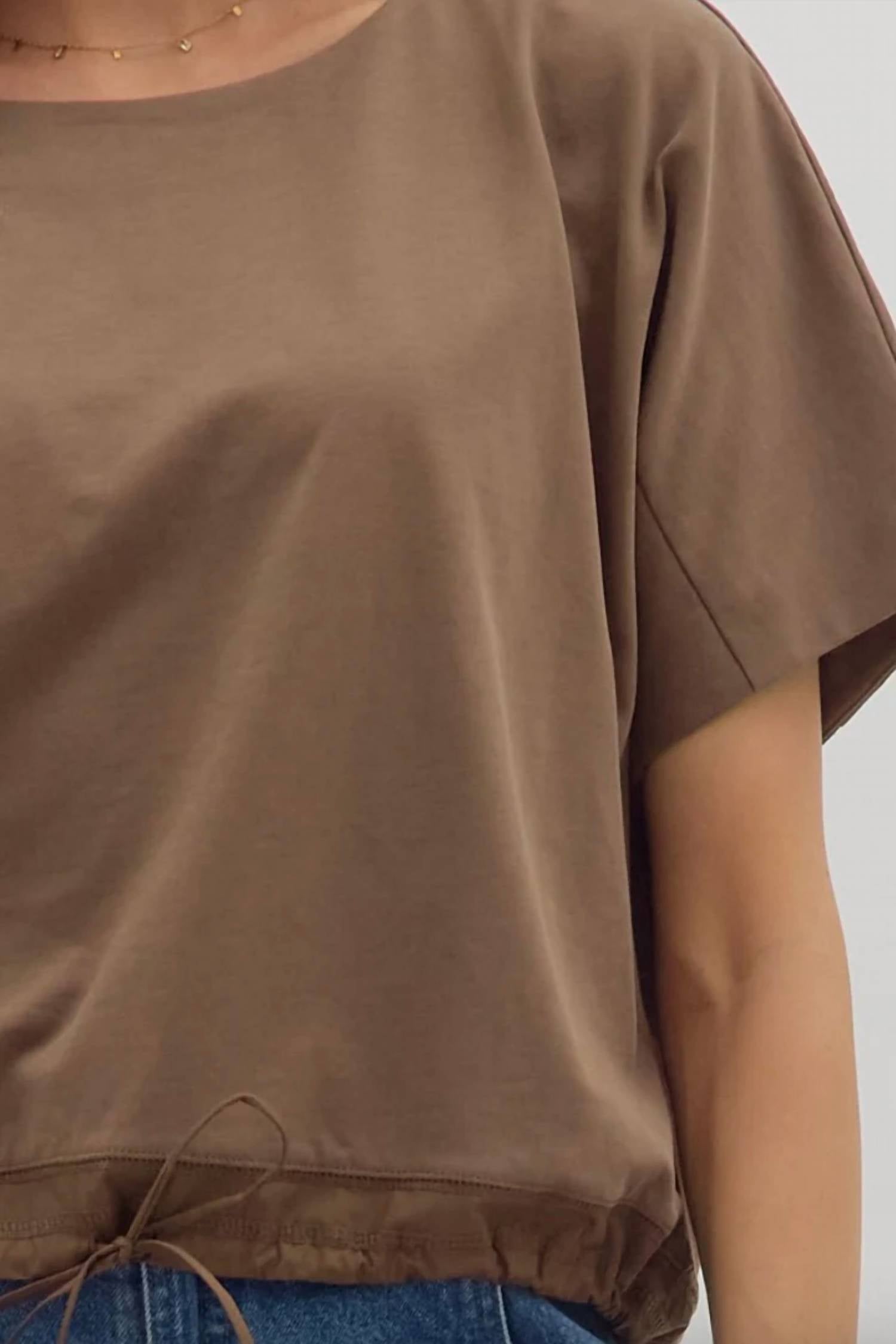 Entro - Everyday Drawstring Top