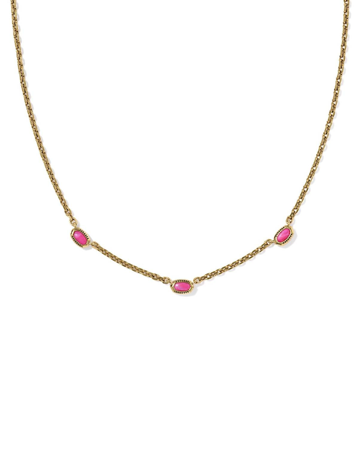 Kendra Scott - Mini Elisa Three Stone Strand Necklace