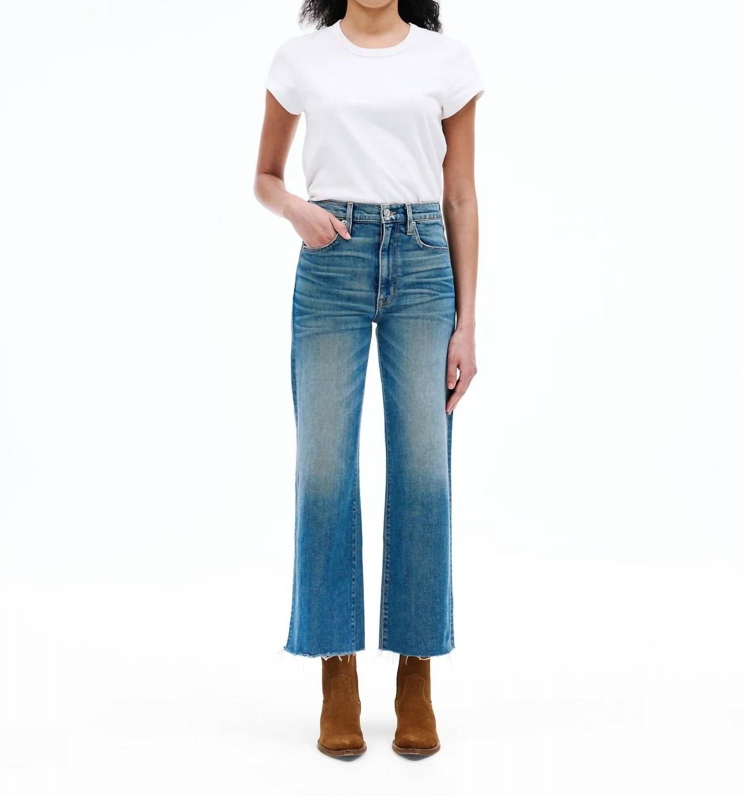 Slvrlake - High-rise Grace Crop Jeans