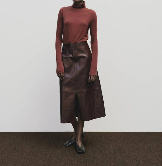 Mijeong Park - Roll Neck Jersey Top