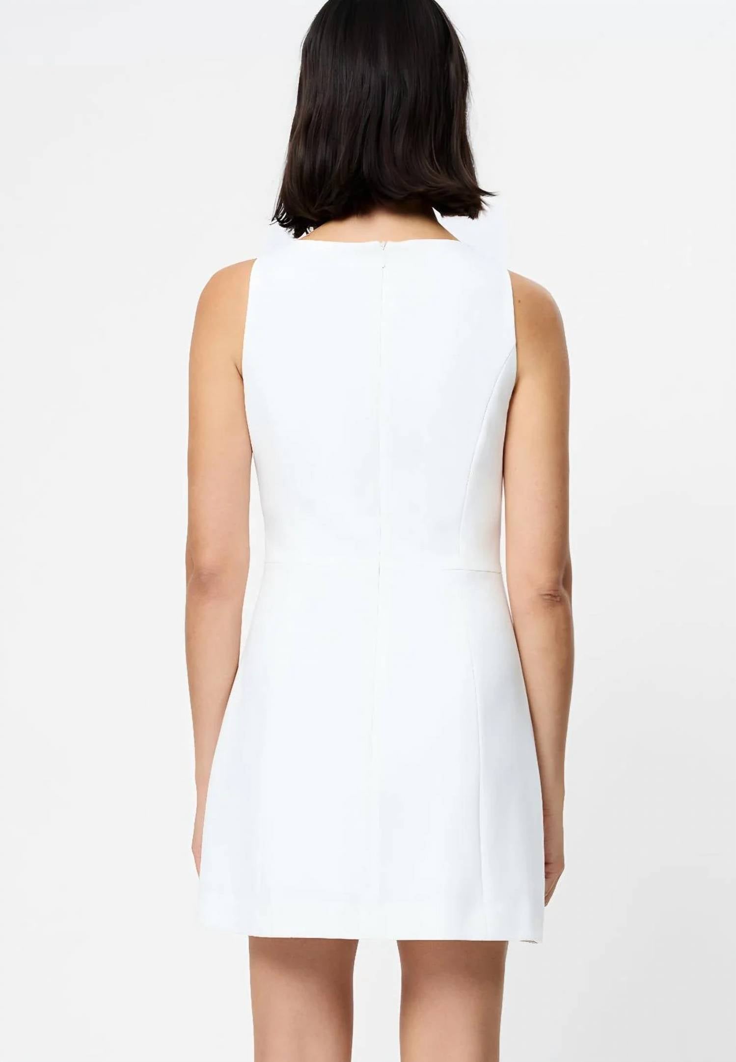 French Connection - Whisper Boatneck Mini Dress