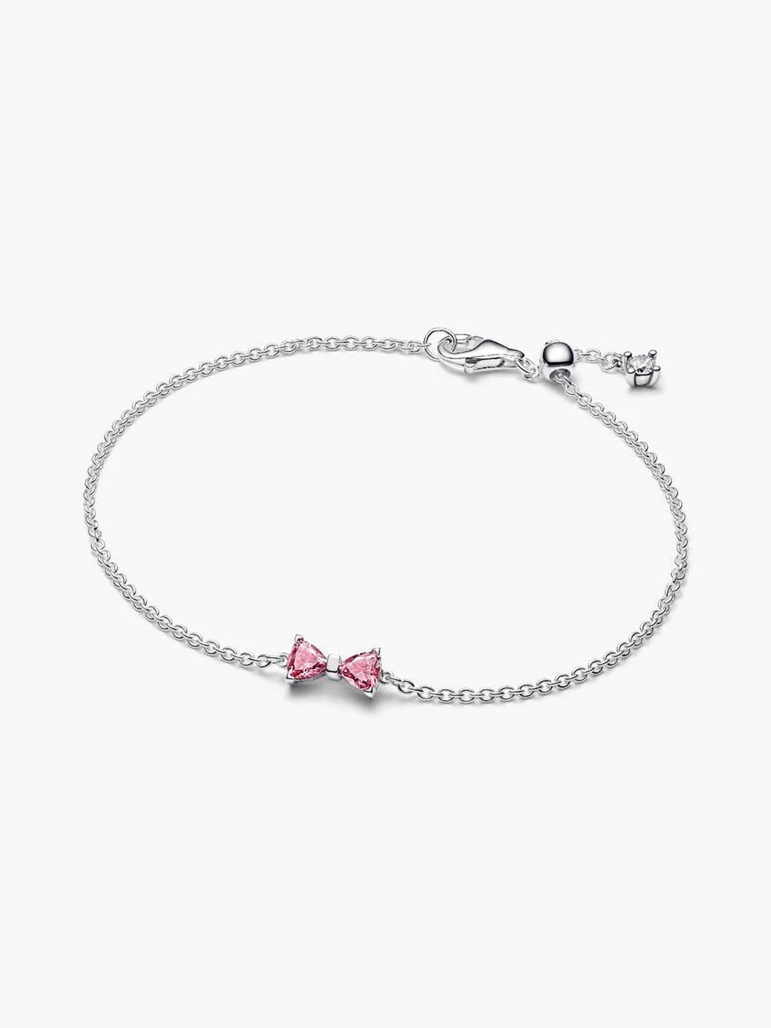 Pandora Bow Chain Small Bracelet in silver - women's jewelry