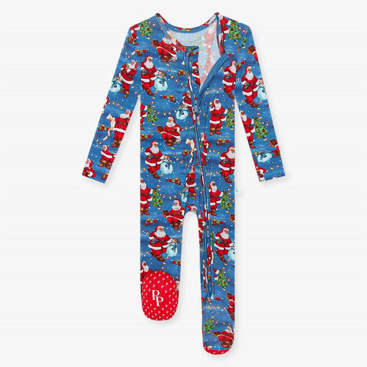Posh Peanut - Boys Zippered One Piece Footie