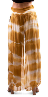 Gigi Moda - Jasmin Tie-dye Slit Wide Leg Pants