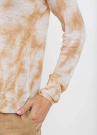 Elliott Lauren - Daydreaming Printed V Neck Sweater