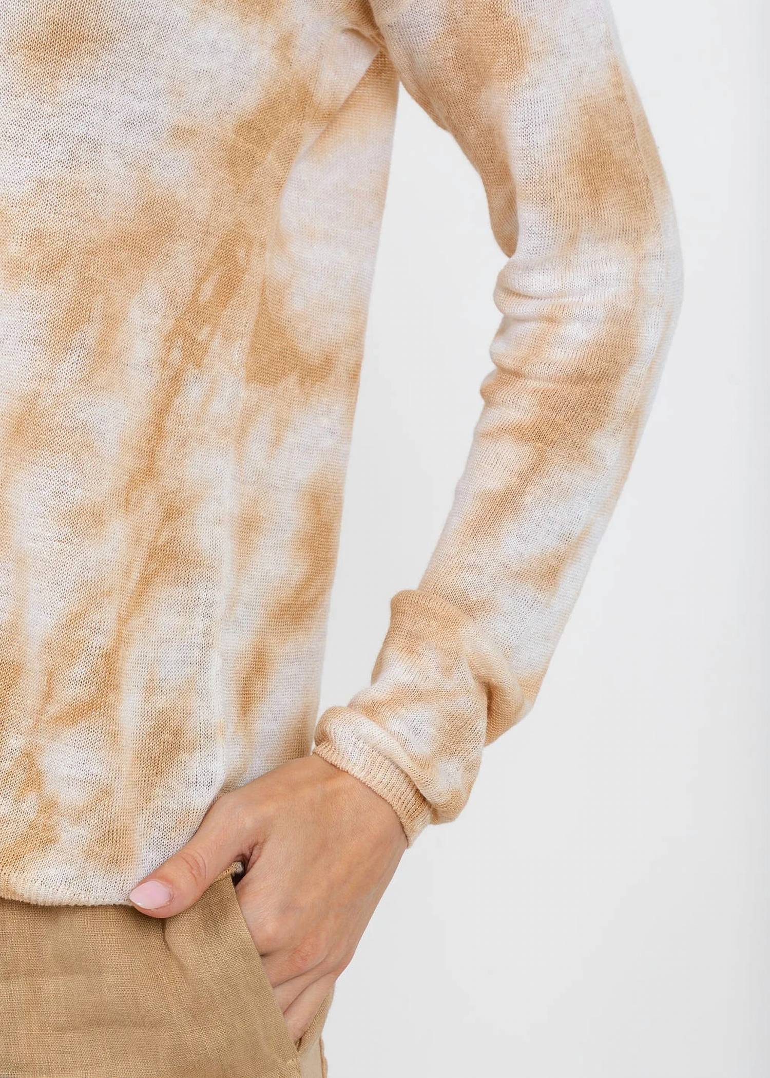 Elliott Lauren - Daydreaming Printed V Neck Sweater