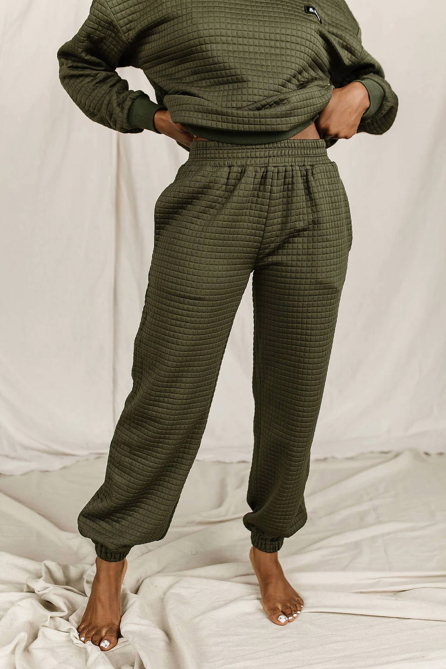 Ampersand Ave - Quilted Jogger Pants