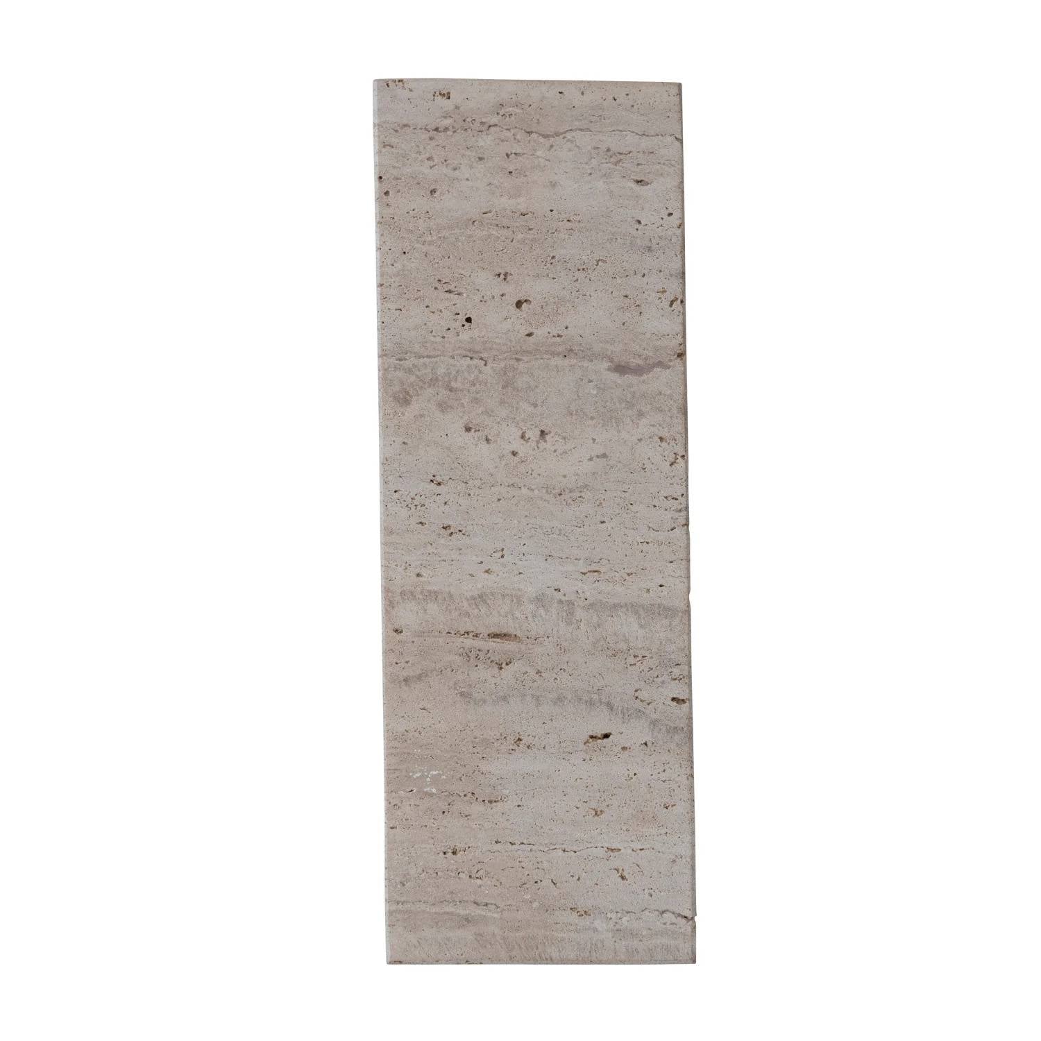 Creative Co-Op - Travertine Stone Footed Cheese & Serving Board