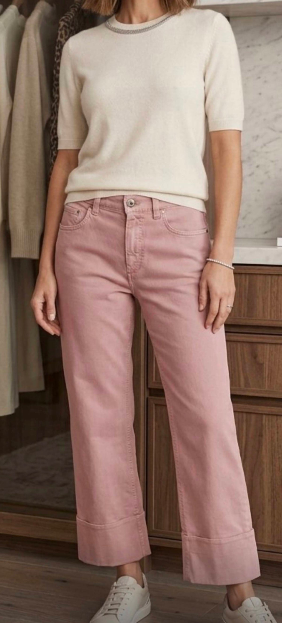 Brunello Cucinelli - Cropped Dyed Jeans With Cuff
