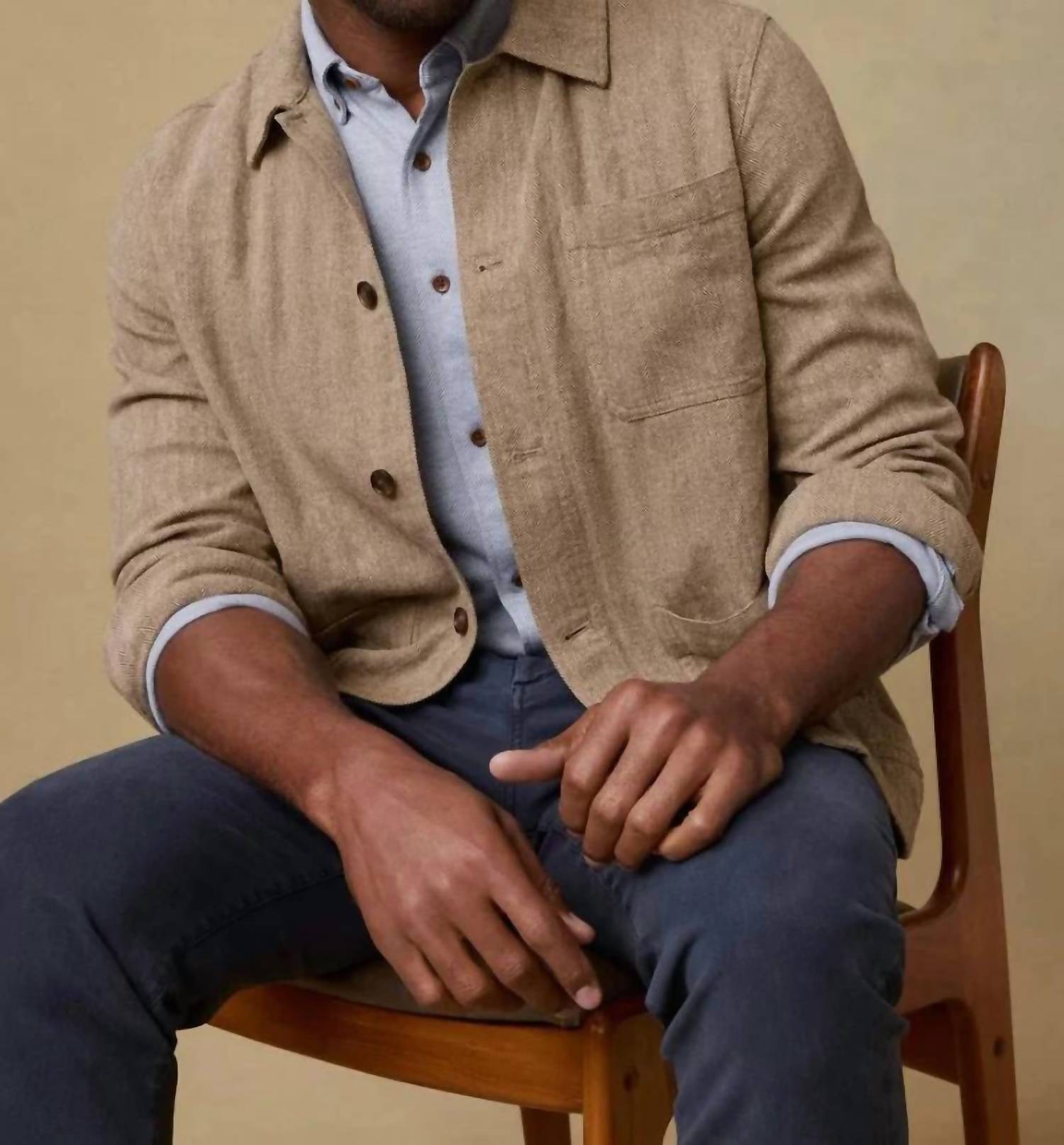 Faherty - Herringbone Studio Jacket