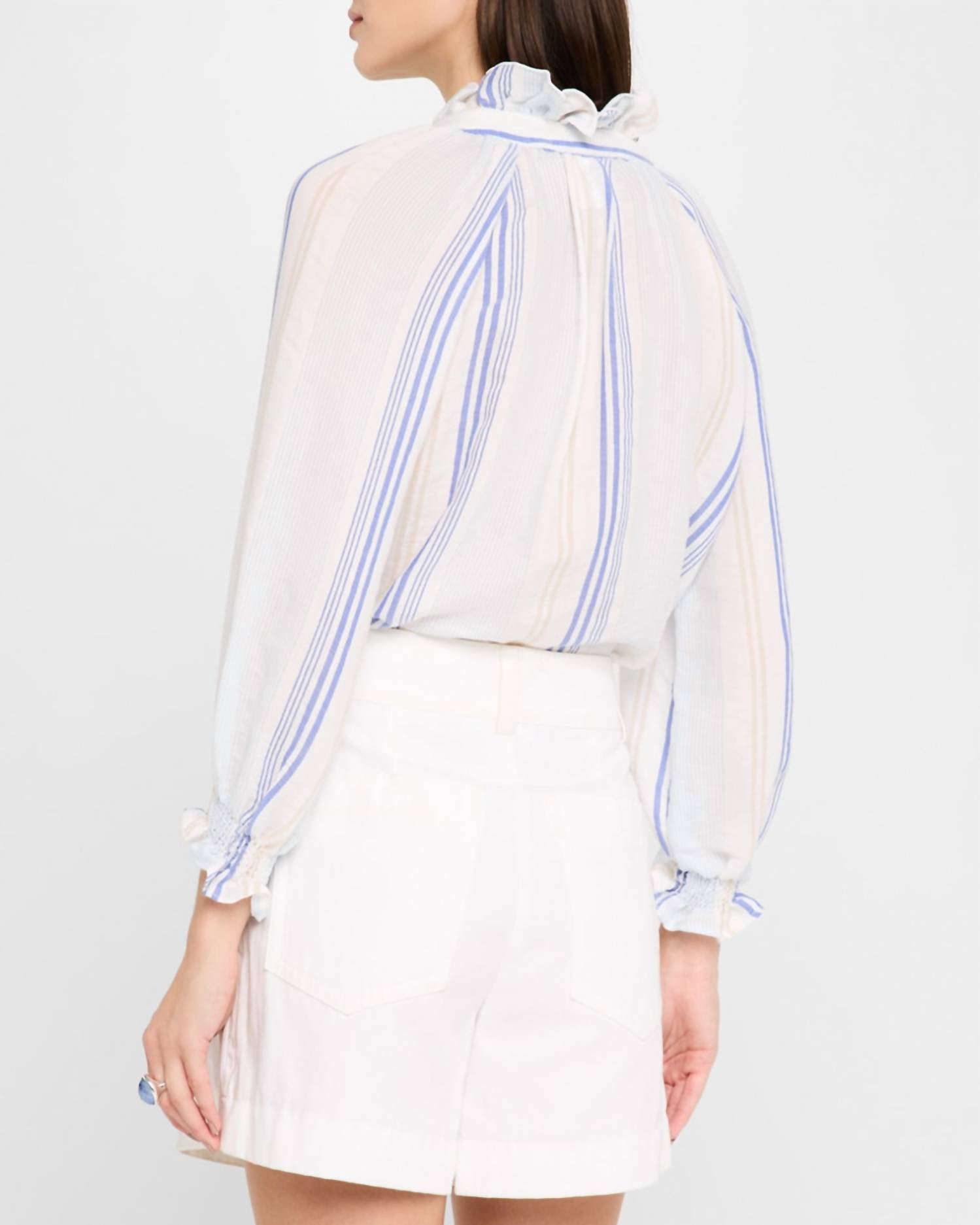 Finley - Fiona Stripe Voile Shirt